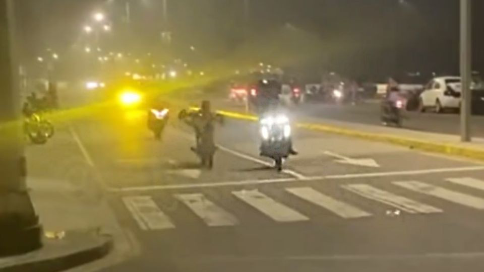 Motociclistas Se Estrellan Y Salen Disparados Durante Viernes De Rol