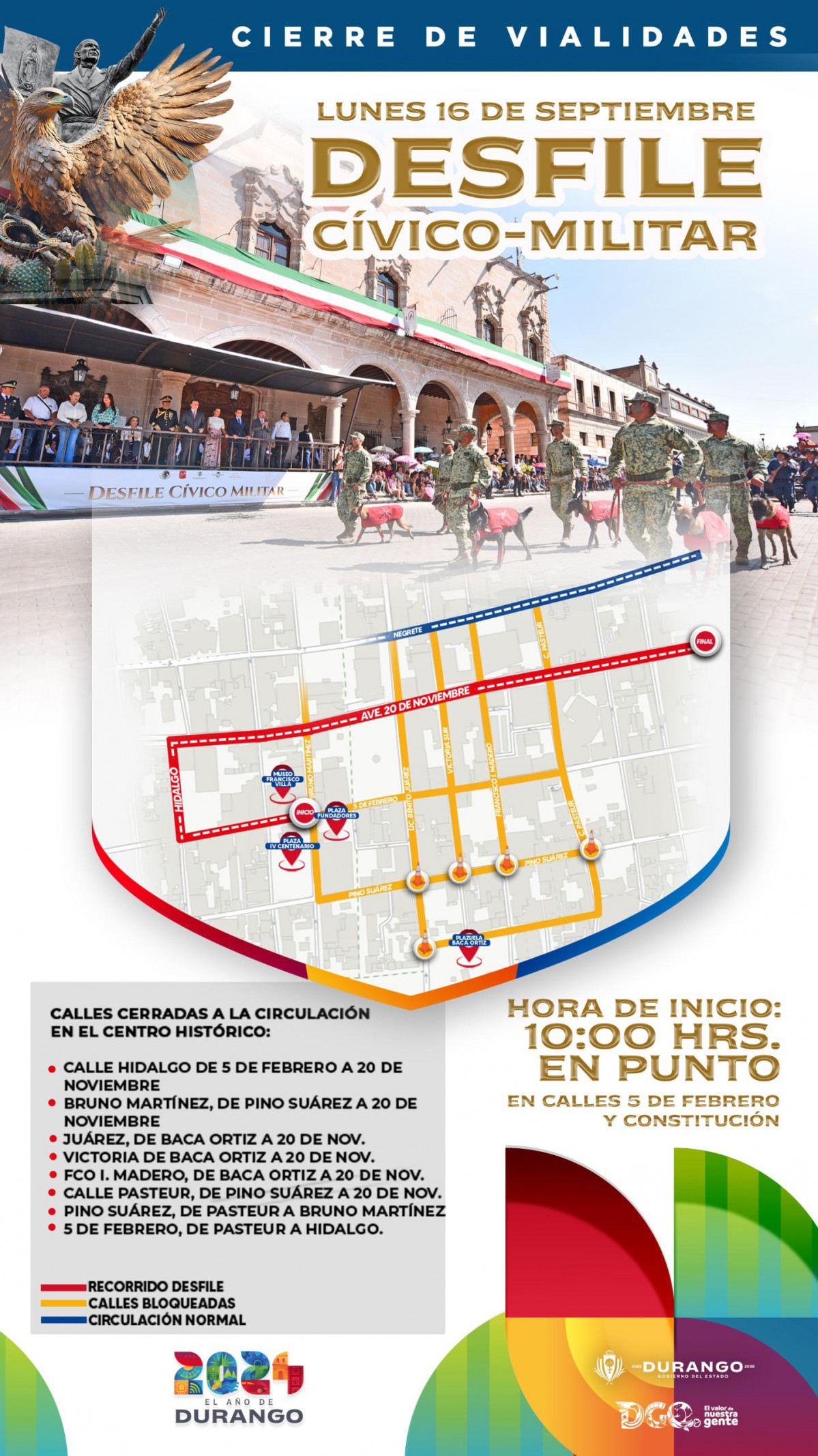 Aviso circulacion