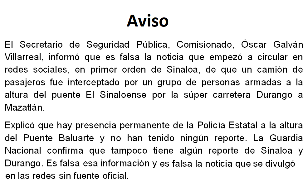 AVISO